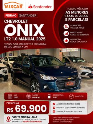 CHEVROLET ONIX 1.0 FLEX LT MANUAL CHEVROLET ONIX 1.0 FLEX LT MANUAL